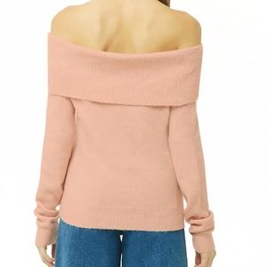Forever 21 Sweaters - Foldover Off-the Shoulder Sweater Forever 21 Sweaters - Foldover Off-the Shoulder Sweater